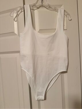 A New Day White Bodysuit Size Small NWT